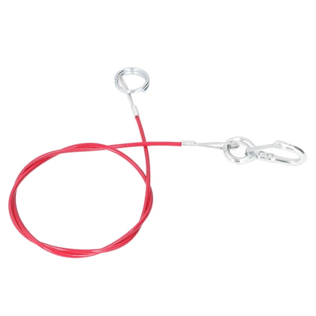 CUITING 1m/3.28ft Breakaway Trailer Cable 341302 Safety Towing Rope Heavy Duty Stainless Steel Wire Universal for Cars RVs