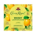 thumbnail image 5 of Crown Royal Whisky Lemonade Cocktail, 4-PACK (4 x 12 fl oz), 7% ABV, 5 of 6