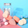 thumbnail image 4 of MAANGE 8 pcs makeup puffs wet dry dual use makeup soft powder puff makeup tools 4 colors., 4 of 5
