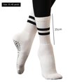 thumbnail image 2 of 1 par de calcetines de yoga, calcetines de ballet para pilates, calcetines tobilleros de algodón antideslizantes para mujer, 2 of 9