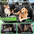 thumbnail image 2 of Funda para asiento de camioneta para perros Zanch XL impermeable con base rígida, 450 lb, 2 of 9