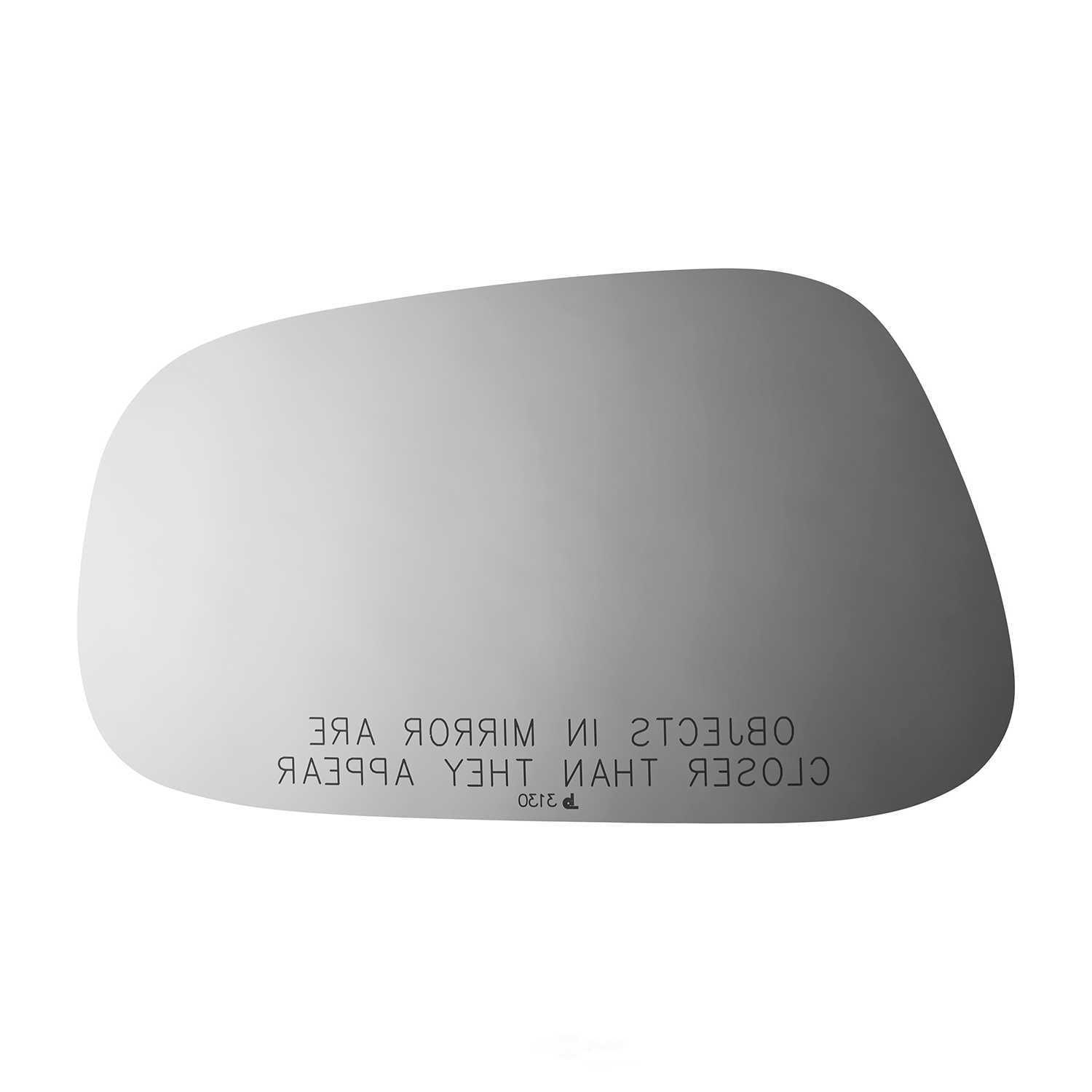 Burco Side View Mirror Replacement Glass - Clear Glass - 3130