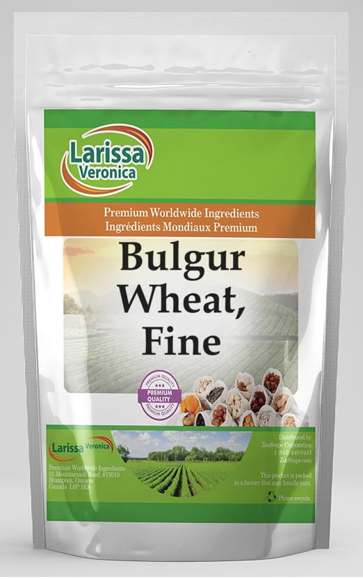 Bulgur Wheat, Fine (8 oz, ZIN: 525625) - 3-Pack - Walmart.com