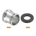 thumbnail image 3 of Adaptador de grifo de rosca macho Uxcell, accesorio de aireador cromado para filtro de agua de manguera de jardín, 3 of 4