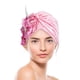 thumbnail image 3 of GOOHOCHY Mujeres satinados sombrero africano cabeza envoltura decorativa turbante sombrero mujer moda sombrero, 3 of 8