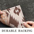 thumbnail image 6 of Brown Geometric Boho Pattern Door Rugs,Washable Non Slip Door Mats Indoor,Decorative Door Mats,Entry Mat Indoor for Entrance,Bedroom,Kitchen,Bathroom,20"x32", 6 of 6