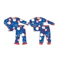 thumbnail image 1 of Conjunto de pijamas navideños para niños de nuevo diseño, pijamas tipo jersey para bebés y niñas, pijamas para niños, pijamas con pantalones de manga larga, 1 of 3