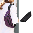 thumbnail image 4 of Riñonera cruzada para hombre y mujer, bolso de cintura grande para entrenamiento al aire libre, viajes, correr de forma informal., 4 of 5