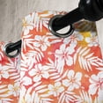 thumbnail image 2 of Ambesonne Orange Grommet Curtain Single Panel, Fantasy Watercolor Aloha, 50"x60", Yellow Coral White, 2 of 5