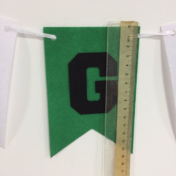 BESTYASH Football Fabric Banner Decoration with Assorted Colors for Party, Game Day, and Sports Event Use