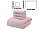 thumbnail image 3 of Corals Velvet Towel Bath Towel Adult Household Men And Women Bathing Thickened Quicks Drying Large Towel Washcloth Water Absorbent Non Fluffys, 3 of 6