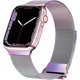 thumbnail image 1 of Magnetic Band Compatible with Apple Watch 38mm 40mm 41mm 42mm 44mm 45mm, Stainless Steel Mesh Milanese Strap with Adjustable Loop, Metal band for iWat, 1 of 4
