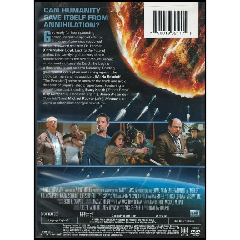 Meteor (Widescreen) - Action Adventure with Christopher Lloyd