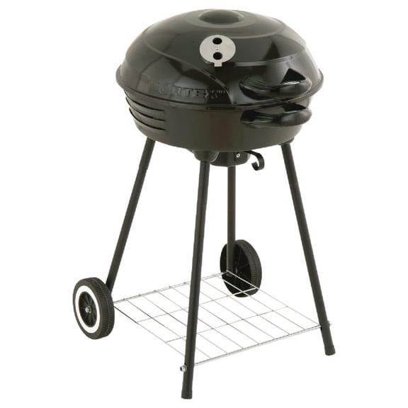 18 Inch Standing Charcoal Grill Black