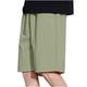 thumbnail image 4 of pstuiky Pantalones cortos de entrenamiento para hombre, Pantalones cortos de verano para hombre, informales y cómodos, con bolsillo y cintura elástica y cordón ajustable., 4 of 4