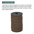 thumbnail image 3 of Uxcell 1/2" Double Fold Bias Tape Polyester Continuous Bulk Bias Tape for Sewing Seaming Brown 100 Yards, 3 of 7