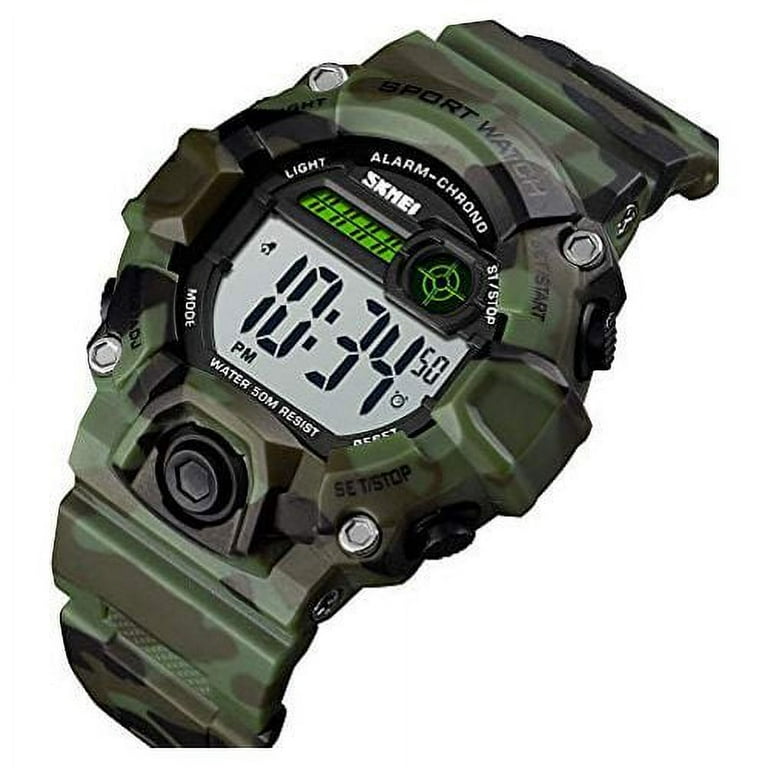 boys camouflage watch