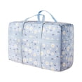 thumbnail image 2 of Clearance! Denhf 55L Extra Large Storage Bags, Non Woven Storage Bags with Zipper and Handles, Waterproof Storage Bag for Blanket, Comforter, Clothes, Pillow, Bedding, Books and Toys, Moving Bags, 2 of 7