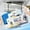 B, variant on PSVFUJZ 80 Count Kitchen Stain Remover Wipes Disposable Grease Cleaning Wipes Multi-purpose Surface Cleaner Wipes for Countertops Stoves Sinks and General Kitchen Use