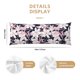 thumbnail image 3 of Fotbe Lilies Flowers Funda para Almohada Corporal con Diseño, Funda de Microfibra Ultrasuave de 20x54 Pulgadas, Ropa de Cama Elegante, 3 of 7