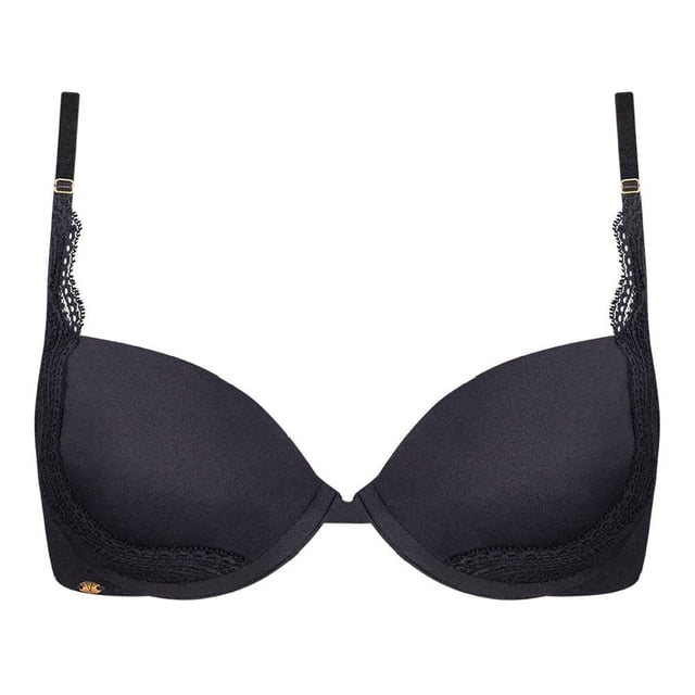 Brasier Vassarette para Mujer Push Up Negro Talla 34B