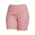 thumbnail image 4 of Just My Size Women's Plus Elastic Waist Stretch Bermuda Shorts, 4 of 6