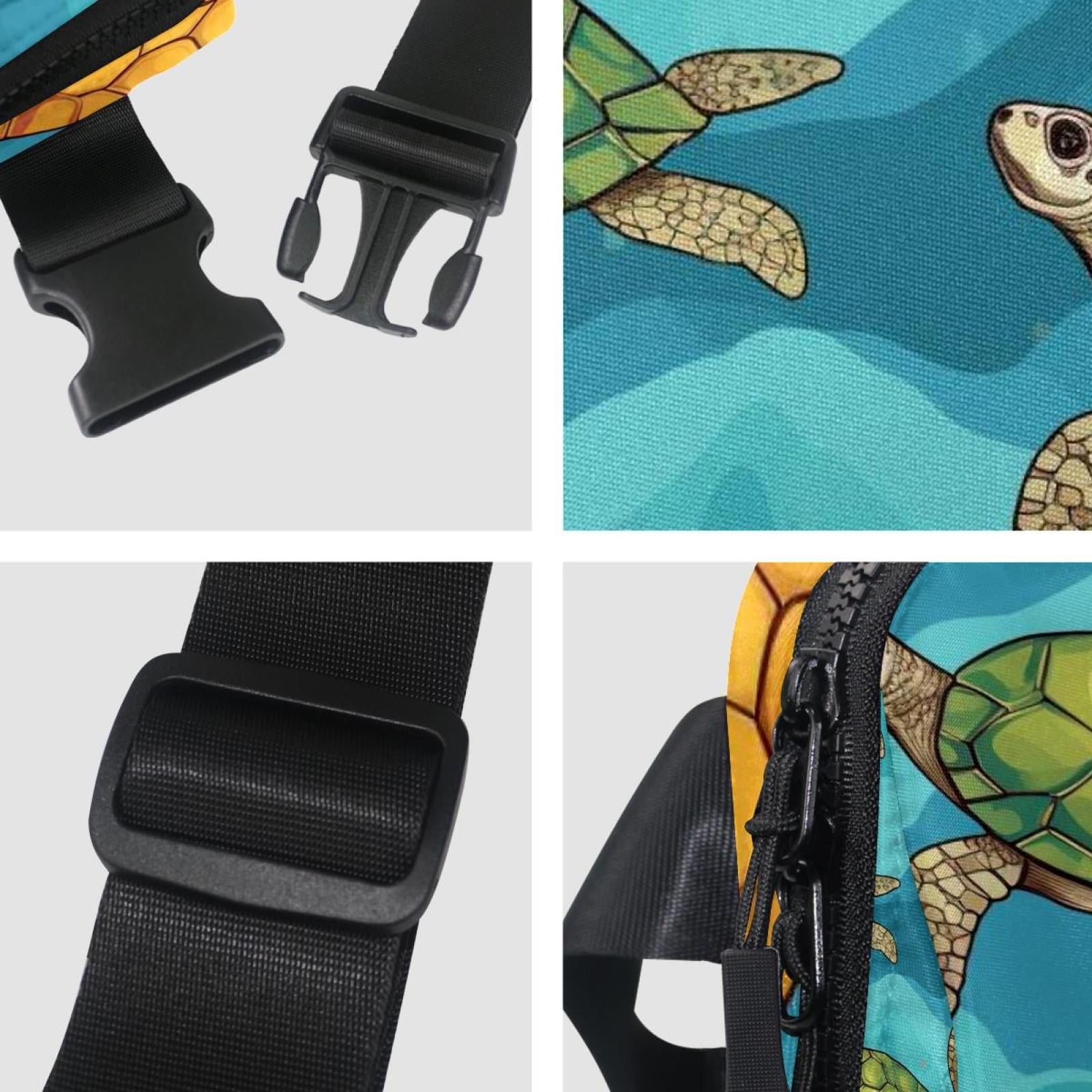 Sea turtles Lightweight, Adjustable Running Belt with Extension Strap, Unisex Waist Bag, Fanny Pack, Cross Body Bag