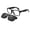 Matte Onyx, variant on All Days Bluetooth Smart Audio Glasses with Open-Ear Speakers, Wireless Music Sunglasses, Polarized & Blue Light Blocking Glasses Lens Set, Ridge Matte Onyx