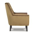 thumbnail image 2 of Signature Design by Ashley Zossen Contemporary Velvet Accent Chair, Amber, 2 of 4