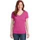 thumbnail image 4 of Camiseta Hanes® Ladies Perfect-T de algodón con cuello en V. S04V hanes  S04V, 4 of 7