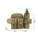 thumbnail image 3 of Xihbxyly Riñonera para Exteriores, Diseño Multifuncional, Funda Extraíble para Botella de Agua, Cómoda para Senderismo y Escalada, Imprescindible para Viajes, Poliéster Resistente, Capacidad de 4 L,, 3 of 7