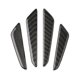 thumbnail image 1 of Etiqueta engomada auto del protector de la abolladura de la puerta de la fibra de carbono negra para la camioneta pickup de Suv del coche, 1 of 5