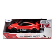 Jada 2020 Nissan GT-R R35 Liberty Walk – 1:16 RC – USB Rechargeable with Turbo Boost, Radio Control Cars (Red)