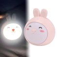 thumbnail image 1 of Veilleuse Mignonne, Lampe de Chevet Rechargeable USB à Détection Tactile à Gradation Continue 3 Vitesses pour Enfants, 1 of 8