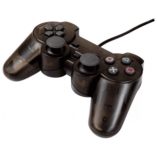 Control Alámbrico Función Vibración Compatible Con Ps2 - Ps1