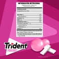 thumbnail image 3 of Goma de mascar Trident Cool Bubble sin azúcar sabor a frutas tuti fruti 18 pzas, 3 of 4