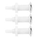 thumbnail image 1 of Boquilla de Aire de Bañera, Boquilla de Bañera Boquilla de Chorro de Chorro Resistente A la Erosión Fácil Instalación 3pcs 30 mm para piscinas, 1 of 7