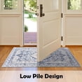 thumbnail image 3 of Kitchen Rugs and Mats Non-Slip Washable Set of 2, Boho Farmhouse Washable Kitchen Mats for Floor, Front of Sink, Entryway and Hallway Green, 18"x30"+18"x47", 3 of 6