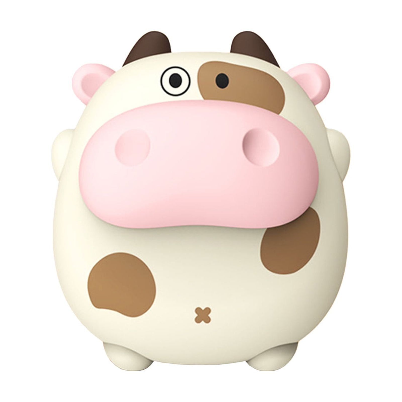 VibHome Winter Cute Cow USB Fast Charging Two Speed Temperature Control Delicate Heating On Both Sides Lightweight And Portable Fast Heating Hand Warmer