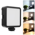 thumbnail image 4 of Double Color Temperature Fill Light, Black Fill Light, 6.5w Power For Outdoor Shooting Tripod Cameras Mirrorless Camera, 4 of 8