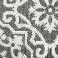 thumbnail image 3 of Nicole Miller New York Patio Country Danica Transitional Geometric Indoor/Outdoor Area Rug, Black/Grey, 6'6"x9'2", 3 of 7