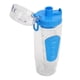 thumbnail image 4 of Botella de agua con infusor de frutas, agarre antideslizante, tapa abatible, botellas de agua infundidas para mujeres y hombres, botella de infusión de agua a prueba de fugas, azul, 4 of 10