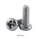 thumbnail image 2 of Juego de 100 tornillos de Cabeza plana M3 de acero inoxidable yuxing, 2 of 5