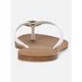 thumbnail image 3 of Time and Tru Women's Ornament Thong Sandals, 3 of 6