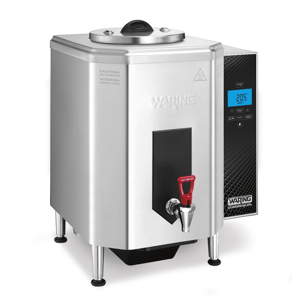 Waring Products WWB10G 120V 10 Gallon Hot Water Dispenser w/ 5-15 Plug