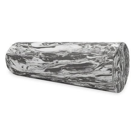 Gaiam Restore 18  Marbled Foam Roller Grey
