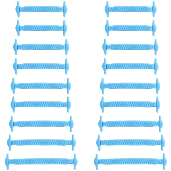 Lacets de Chaussures Sans Nœud pour Adultes et Enfants, Lacets Élastiques pour Espadrilles, Lacets Sans Nœud en Caoutchouc et Silicone
