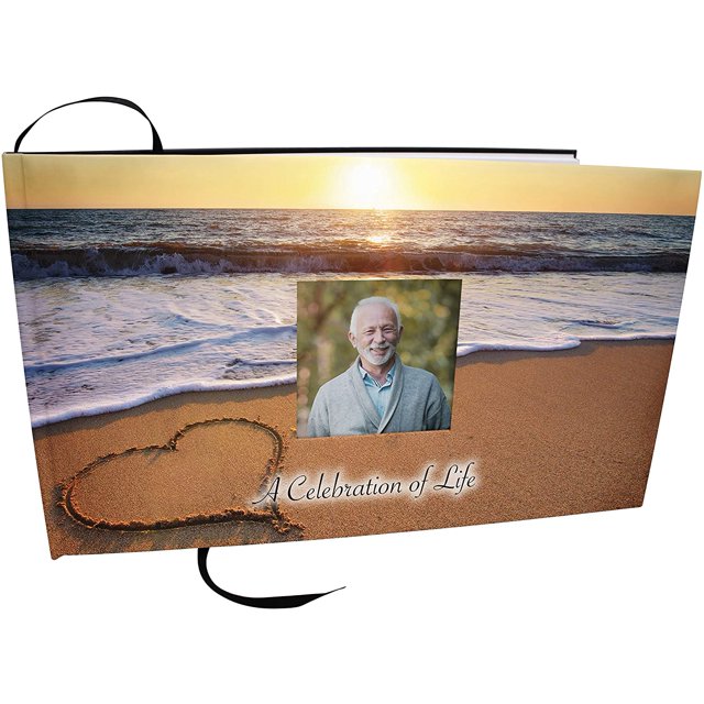 Endless Summer Matching Themed 'Celebration of Life' Guest Book for