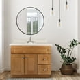 thumbnail image 4 of Design House Brookings 37" x 22" Ready to Assemble 2-Door 2-Drawer Bath Vanity with Cultured Marble 4" Centerset Solid White Top, Modern Birch/Ivory Swirl, 4 of 33