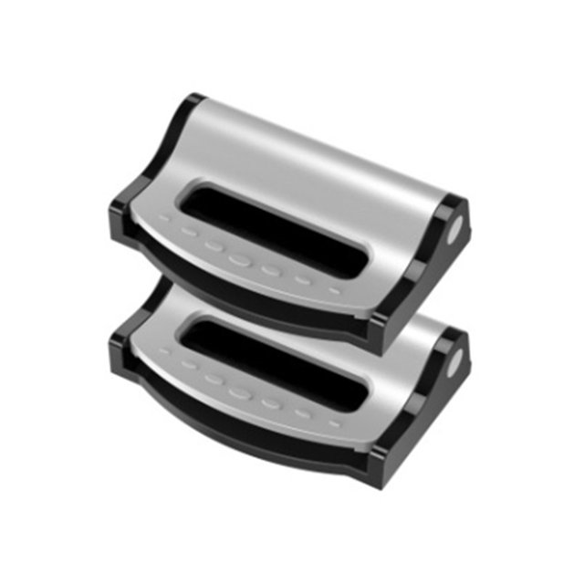 Hebilla de cinturón de seguridad Ajustable de Worallymy Clip de cinturón de seguridad Universal hebilla de asiento de vehículo portátil Worallymy JD735815426